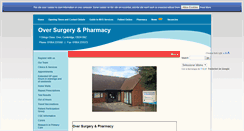 Desktop Screenshot of oversurgery.nhs.uk